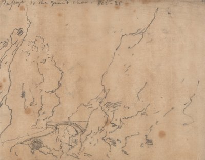 Passage to the Grand Chartreuse by John Robert Cozens